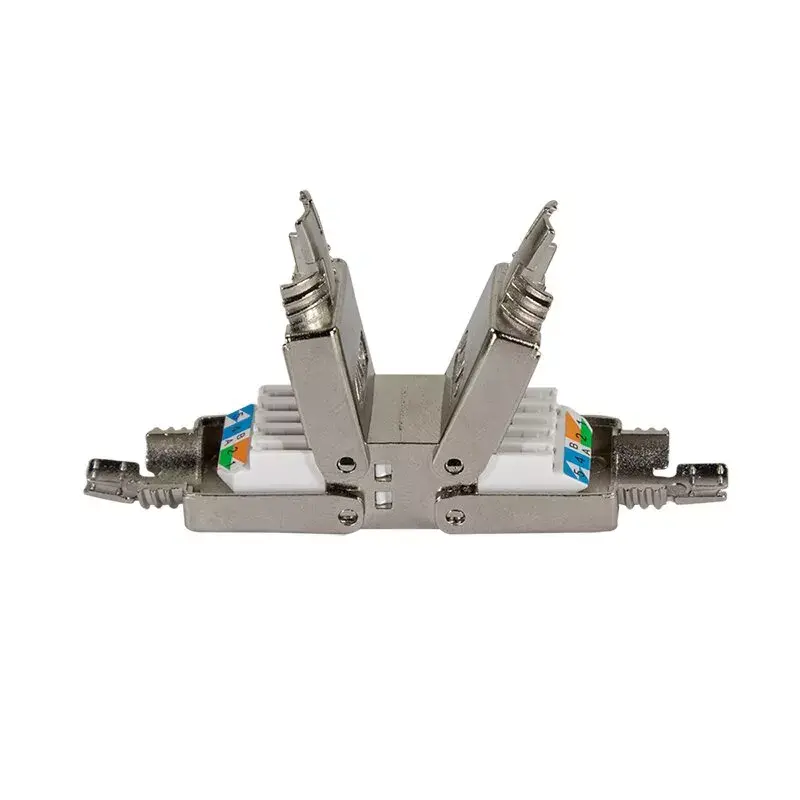 Draadconnector LogiLink MP0057 Cat.6A Cat.7 Cat.7A metallic