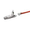 Draadconnector LogiLink MP0057 Cat.6A Cat.7 Cat.7A metallic