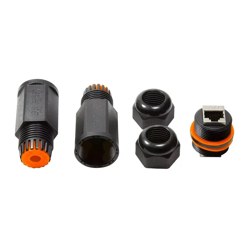 Kabelverbinder LogiLink NP0081 2x RJ45 zwart