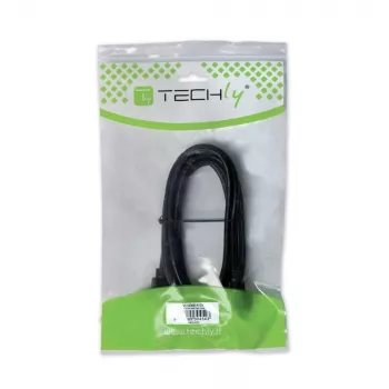 DVI-kabel Techly ICOC-DVI-8050 5 m DVI-D zwart