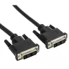 DVI-kabel Techly ICOC-DVI-8050 5 m DVI-D zwart