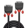 Lindy 1m DVI-D Dual Link kabel, Black Line
