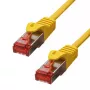 Netwerkkabel ProXtend CAT6 F/UTP RJ-45 10m geel