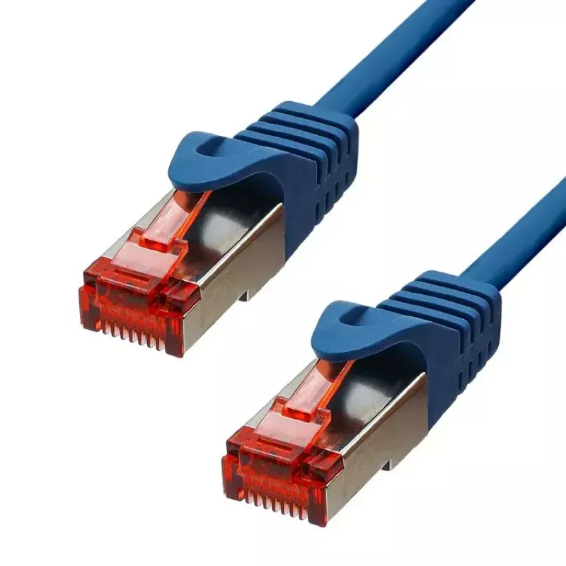 Ethernetkabel ProXtend CAT6 RJ-45 F/UTP 7 m blauw