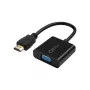 Microconnect HDMVGA1B Videokabel-adapter 0,15 m HDMI Type-A (Standard) VGA (D-Sub) zwart