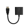 Microconnect HDMVGA1B Videokabel-adapter 0,15 m HDMI Type-A (Standard) VGA (D-Sub) zwart