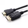 Microconnect MC-DP-HDMI-500 Videokabel-adapter 5 m DisplayPort zwart