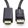 Microconnect MC-DP-HDMI-500 Videokabel-adapter 5 m DisplayPort zwart