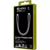 USB-C-kabel Sandberg Survivor 0,2 m 100 W zwart wit