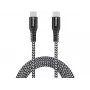 USB-C-kabel Sandberg Survivor 2M 100W zwart wit
