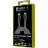 USB-C-kabel Sandberg Survivor 2M 100W zwart wit