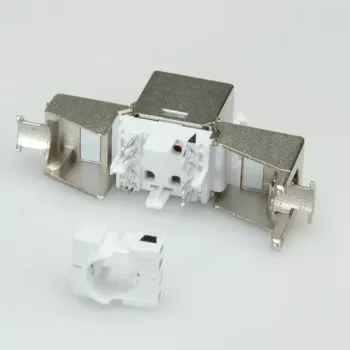 Keystone Jack ROLINE Cat.6/Class E 26.11.0377 zilver