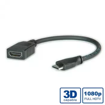 HDMI High Speed-kabel met Ethernet ROLINE 11.04.5586