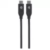 USB-C-kabel Manhattan USB2C5C2M 2 m stekker naar stekker
