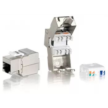 Equip Cat.6 afgeschermde keystone jack gereedschapsloos 767211