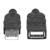 USB-A naar USB-A-verlengkabel Manhattan USBEXTAA3BK
