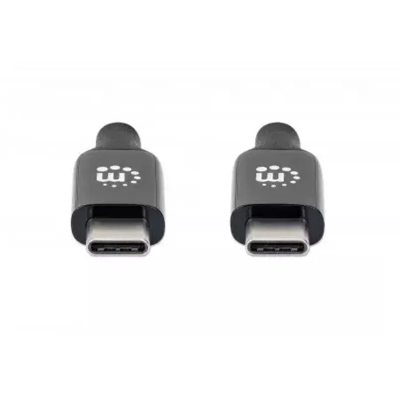 USB-C-kabel Manhattan 5m actief stekker op stekker 10 Gbit/s 3A zwart