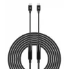 USB-C-kabel Manhattan 5m actief stekker op stekker 10 Gbit/s 3A zwart