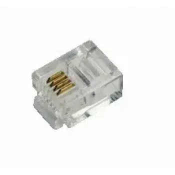 RJ11-stekker LogiLink MP0018 transparant