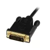 StarTech.com 6ft (1,8m) DisplayPort naar DVI-kabel - 1080p video - actieve DisplayPort naar DVI-adapterkabel - DisplayPort naar DVI-D-kabel Single Link - DP 1.2 naar DVI-monitorkabel-converter