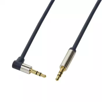 Audiokabel LogiLink 3,5mm - 3,5mm 0,5m blauw