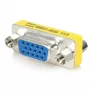 StarTech.com Slimline VGA HD15 gender changer - F/F, VGA, VGA, zilver