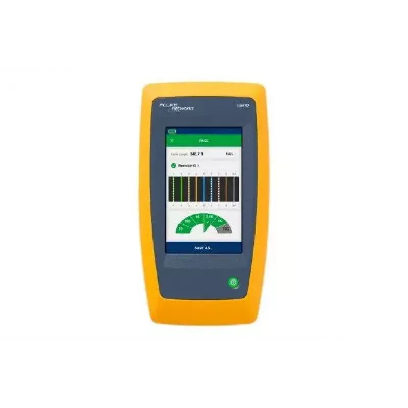 Fluke LinkIQ LIQ-KIT netwerkkabeltester-kit met IntelliTone-probe, PoE-tester, grijs/geel