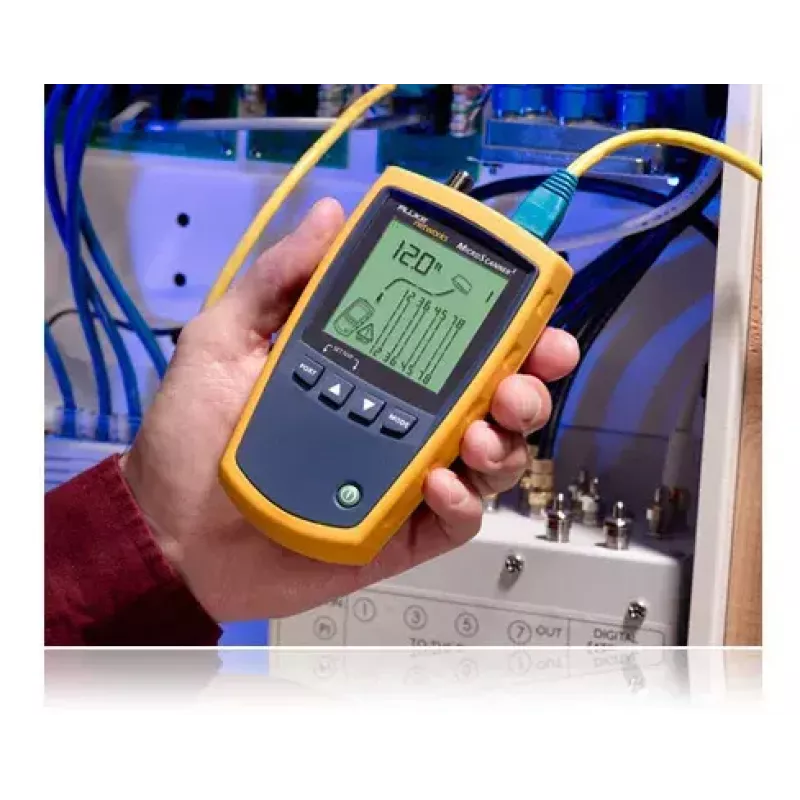 Kabeltester Fluke MicroScanner² blauw geel