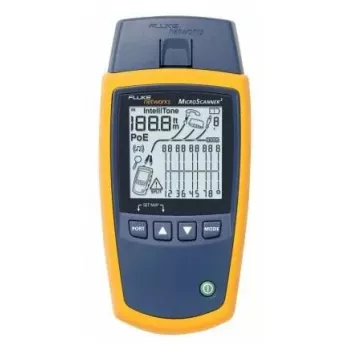 Kabeltester Fluke MicroScanner² blauw geel