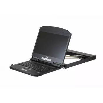 ATEN CL3800NW rackconsole 47 cm (18,5 inch) 1920 x 1080 pixels metaal, kunststof zwart 1U