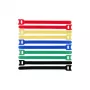 Lanview LVT-CABLESTRAPS1512-10MULTI kabelbinder klittenbandkabelbinder polypropyleen (PP) veelkleurig 10 stuks