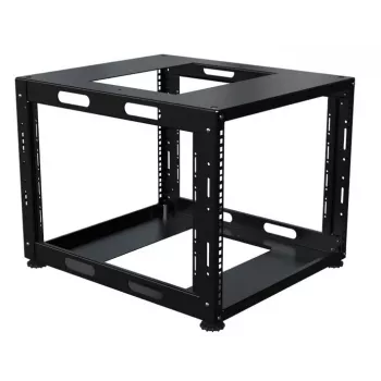 Lanview LVN-OPEN-8U-BL open-frame rack 8U