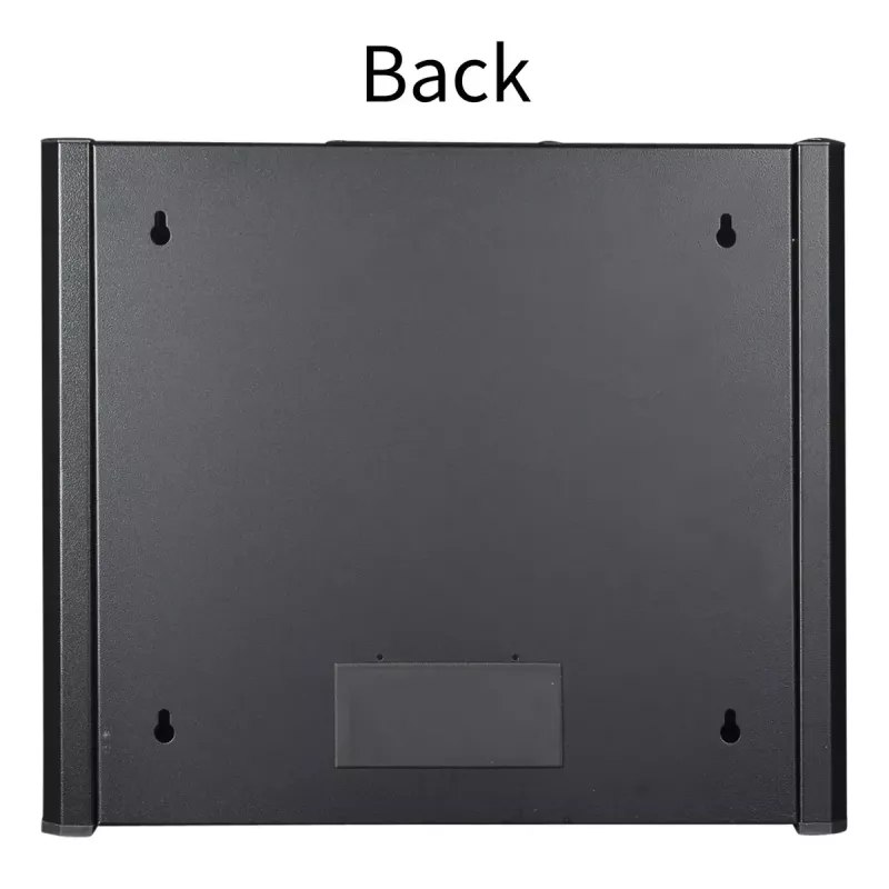Wandmontage-rack LOGON RWP09U56BL 9U zwart sleutelslot