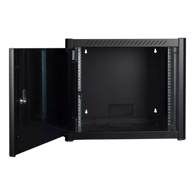 Wandmontage-rack LOGON RWP09U56BL 9U zwart sleutelslot