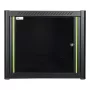Wandmontage-rack LOGON RWP09U56BL 9U zwart sleutelslot