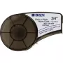Zelfklevend printerlabel Brady 110895 zwart wit