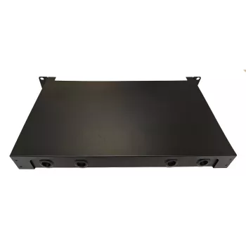 Lanview LVO-101010 glasvezel-schuifpaneel ODF, LC SM OS2, 12 vezels, 1HE