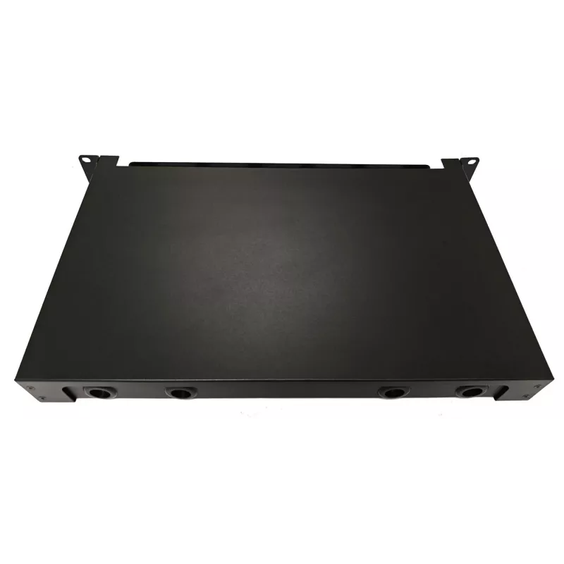 Lanview LVO-101015 uitschuifbaar glasvezelpaneel ODF, 1U, 24 vezels, LC, SM OS2