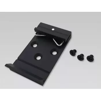 Montageset PLANET RKE-DIN, zwart – montageaccessoire voor DIN-rail netwerkapparatuur