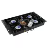 Rackaccessoire Lanview RAF120BL-UK 1U 4 ventilatoren zwart
