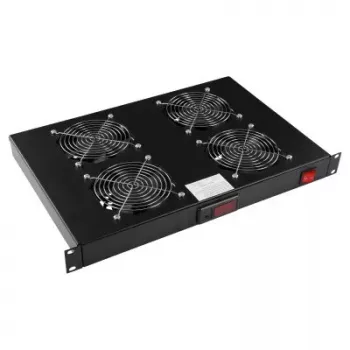 Ventilatorpaneel LOGON RAF305BL 4 ventilatoren zwart