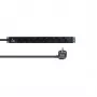Lanview LVR-3MSCH-LIC-SCH8 stroomverdeleenheid (PDU) 8 AC-uitgangen 1U zwart