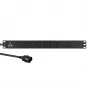 Lanview LVR-2MC14-SPD-C13X10 19-inch rack stekkerdoos, 10x C13-uitgangen