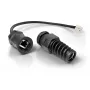Netwerkkabel QuWireless QRJ45 RJ-45 RJ-45 0,16 m zwart