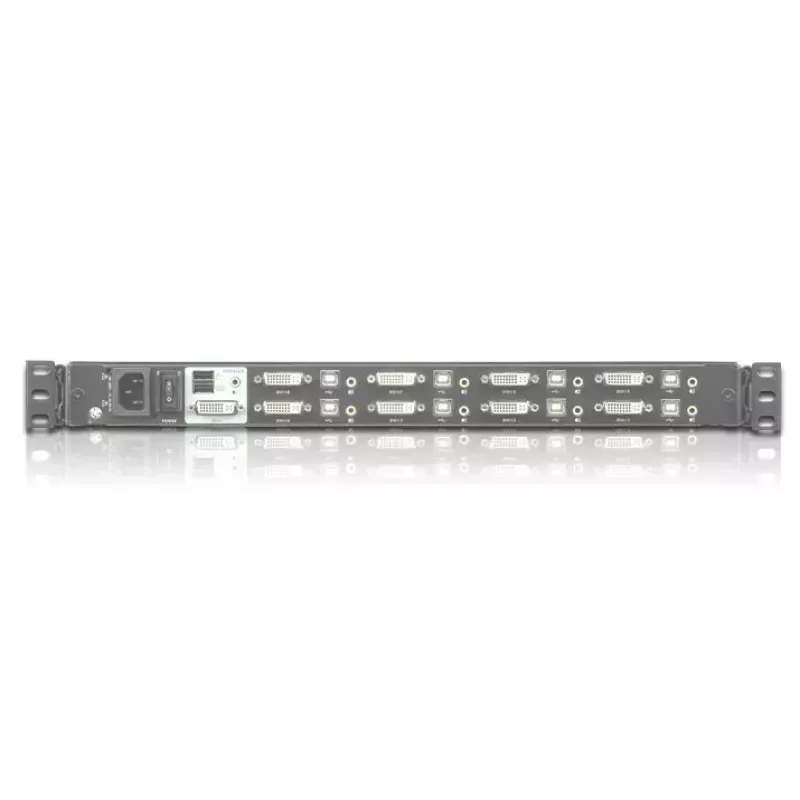 ATEN CL6708MW rackconsole 43,9 cm (17,3 inch) zwart 1U