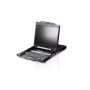 ATEN CL6700MW 17,3 inch Full HD widescreen lcd-rackconsole, DVI/HDMI, 1U, zwart