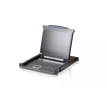 ATEN CL1000M-ATA-2XK07SGG rackconsole 43,2 cm (17 inch) zwart 1U