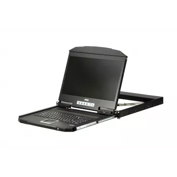 ATEN CL3700NW rackconsole 47 cm (18.5 inch) 1920 x 1080 pixels metaal, kunststof zwart 1U