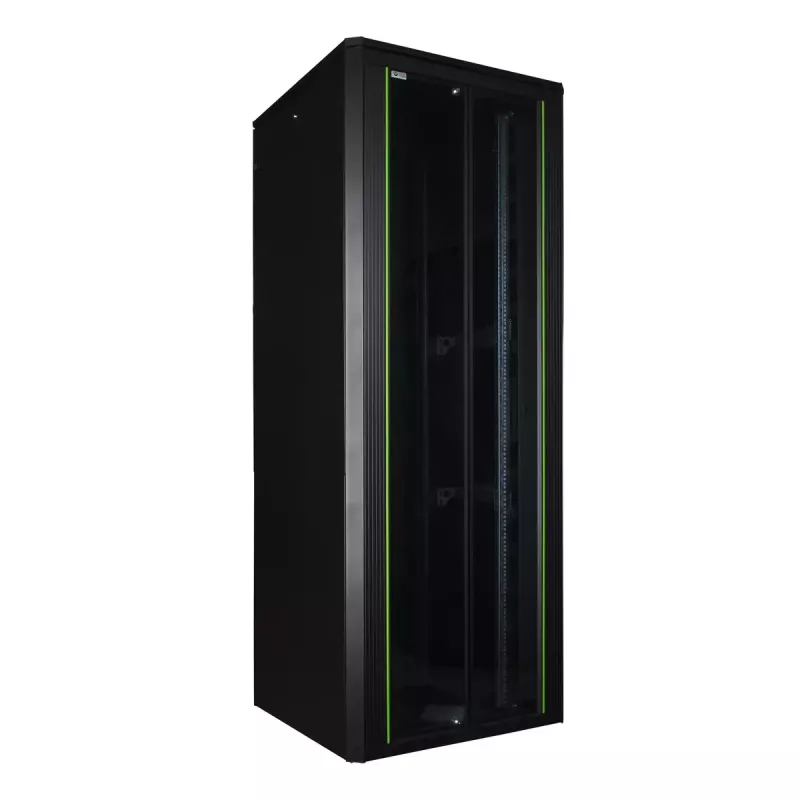 Vrijstaande kast LOGON RDL42U81BL 42U 600 kg zwart