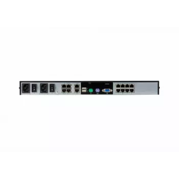 ATEN 8-poorts 2-bus CAT5e/6 KVM over IP-switch, LUC (Laptop USB Console), met audio & virtual media-ondersteuning
